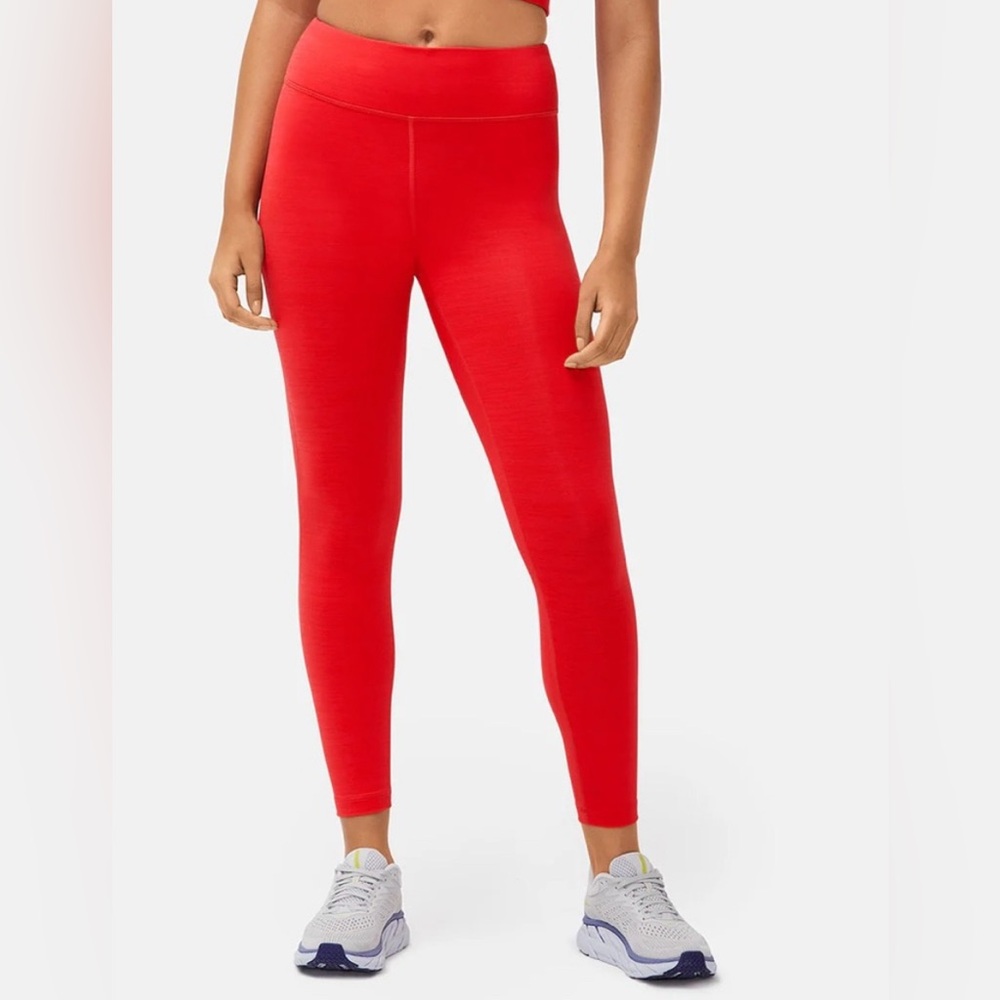 Outdoor Voices Women’s TechSweat Flex 7/8 Red Leggings Size Small